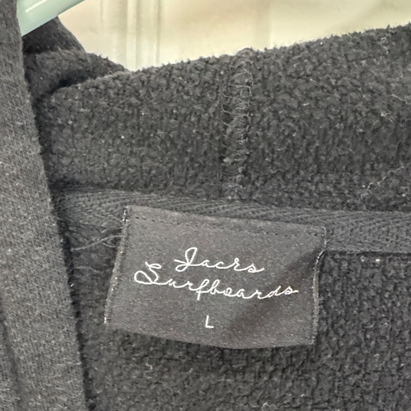 Black Surfboard Graphic Hoodie - Picture 3 of 4